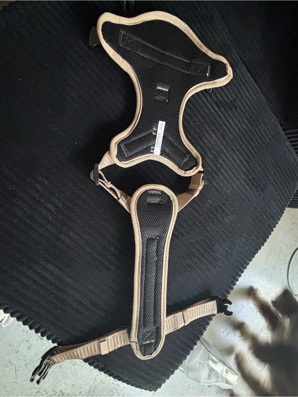 Kong Tactical Tan No-Pull Dog Harness